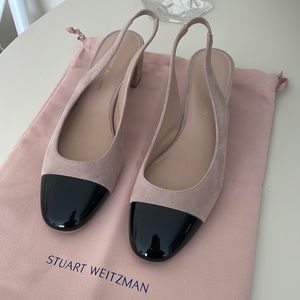 Stuart Weitzman Cap Toe Heels / size 8